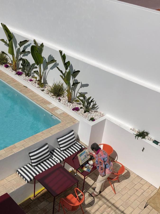 Casa Rosa Villa With Pool In Olhao Centre エクステリア 写真