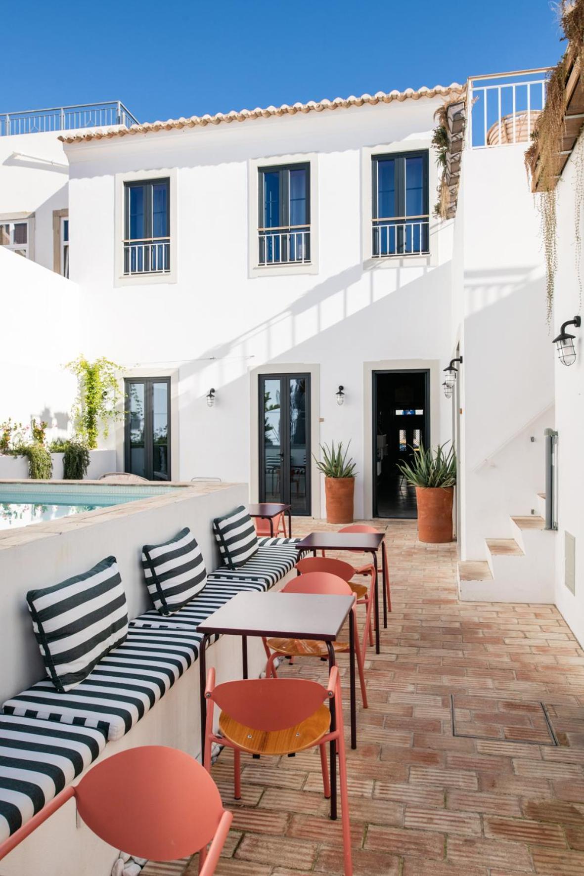 Casa Rosa Villa With Pool In Olhao Centre エクステリア 写真
